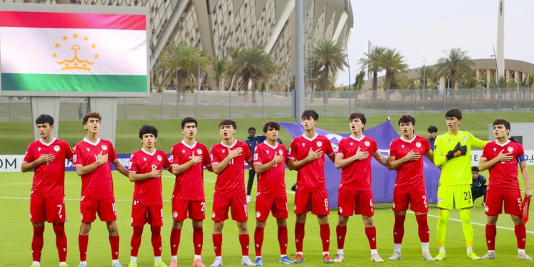 Юношеская сборная Таджикистана (U-17) сыграет со сборной КНДР во втором туре Кубка Азии-2025