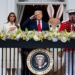 Трамп с супругой провели в Белом доме ежегодное пасхальное катание яиц