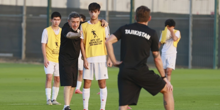 Юношеская сборная Таджикистана (U-17) готовится к первому матчу Кубка Азии-2025