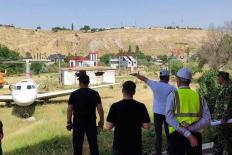 Субботник спасателей прошел в строящемся тренировочном центре в Каратаге