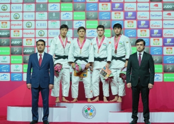 Таджикские дзюдоисты заняли первое общекомандное место на Dushanbe Grand Slam 2025