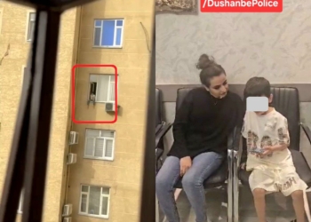 Жительница Душанбе привлечена к отвественности за ненадлежащий контроль за ребенком