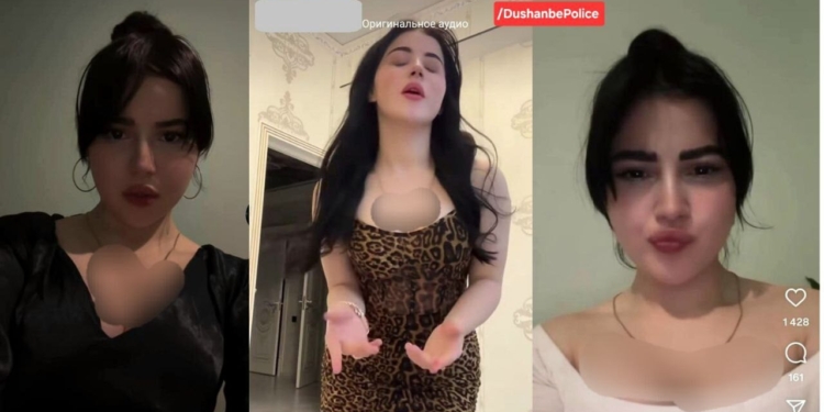 Жительница Душанбе оштрафована за публикацию аморальных видео в соцсетях