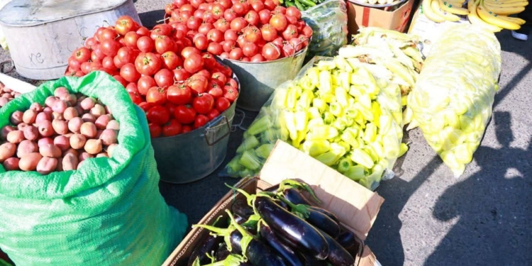 В Согдийской области прошла ярмарка сельхозпродукции