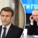 Макрон в разговоре призвал Путина к прекращению огня в Украине