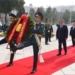 Президент Кыргызской Республики Садыр Жапаров возложил венок к памятнику Исмоилу Сомони