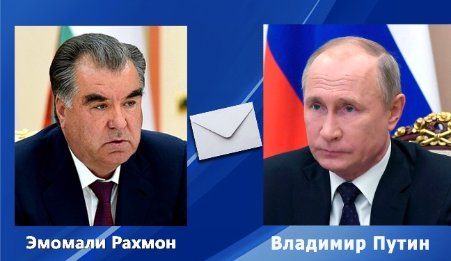 Эмомали Рахмон направил телеграмму соболезнования Владимиру Путину