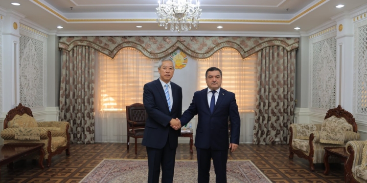 Замглавы МИД Таджикистана принял нового посла Китая