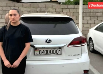 Водитель «Лексуса» сбила 9-летнюю девочку в Душанбе
