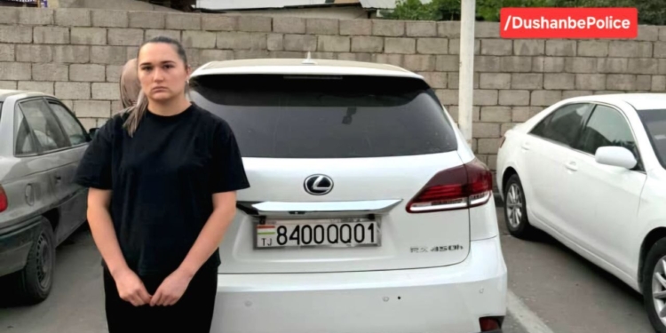 Водитель «Лексуса» сбила 9-летнюю девочку в Душанбе