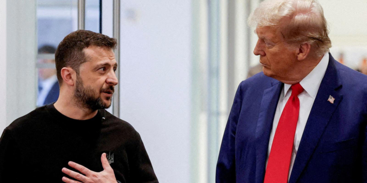 Трамп и Зеленский проведут двустороннюю встречу перед переговорами с европейскими лидерами