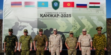 В Казахстане прошли совместные учения пограничных и иных ведомств СНГ «Канжар-2025»