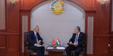 В Душанбе прошла встреча главы МИД Таджикистана с новым послом Китая