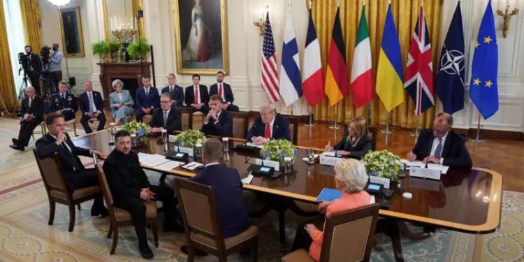 Саммит в Вашингтоне: США и ЕС заявили о гарантиях безопасности для Украины, готовится встреча Путина и Зеленского