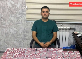 В Душанбе задержан мужчина при продаже более 1,2 тыс. психотропных таблеток