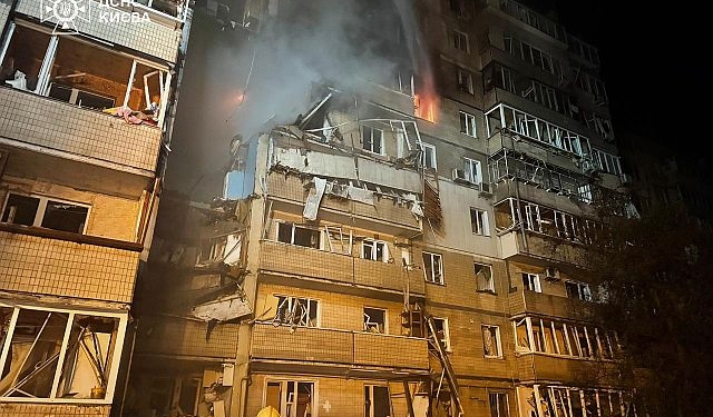 Дроновая атака армии РФ на Киев, среди погибших младенец