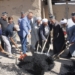 В Саразме началось асфальтирование семикилометрового участка дороги