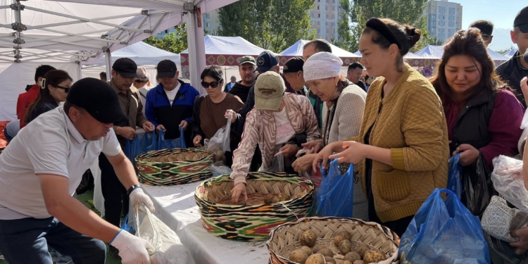 В Алматы прошла выставка таджикской сельскохозяйственной и ремесленной продукции
