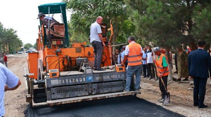 В Канибадаме с начала года заасфальтировано почти 90 километров дорог