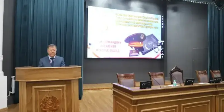 В Душанбе наградили победителей конкурса «Лучший оперативный работник»