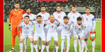 Сборная Таджикистана поднялась на 102-е место в рейтинге ФИФА