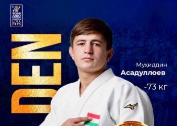 Мухиддин Асадуллоев выиграл золото на чемпионате мира по дзюдо среди молодёжи в Перу