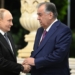 Владимир Путин подарил Эмомали Рахмону книгу об истории таджиков