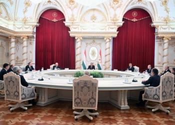 Эмомали Рахмон принял глав генпрокуратур стран СНГ на 35-м заседании Координационного совета