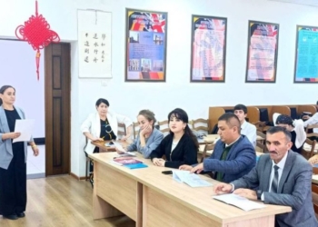 В Международном университете туризма и предпринимательства Таджикистана прошла открытая лекция по китайскому языку