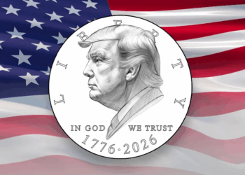 В США выпустят монету в $1 с изображением Трампа