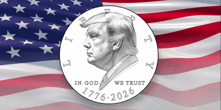 В США выпустят монету в $1 с изображением Трампа