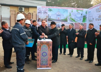 В Худжанде началось строительство нового здания Резиденции Главы государства