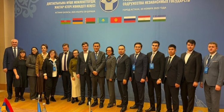 В Астане прошло очередное заседание Совета по делам молодежи государств СНГ