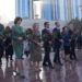 Парламентские делегации стран СНГ возложили цветы к памятнику Исмоили Сомони в Душанбе