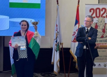 Надежда Антонова завоевала бронзовую медаль на Чемпионате мира по шахматам среди любителей