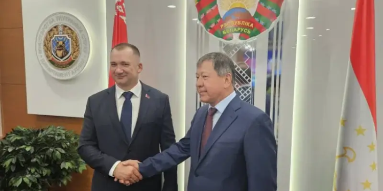 Правоохранители Таджикистана и Беларуси расширяют сотрудничество