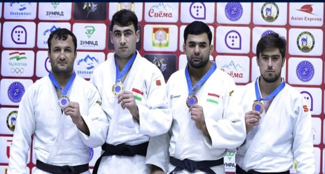 В Душанбе определены победители чемпионата Таджикистана по дзюдо среди мужчин