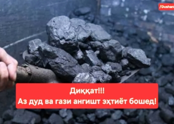 Жителей Душанбе призвали соблюдать правила безопасности при отоплении углём