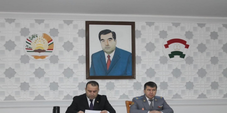 В районе Хамадони прошло собрание по вопросам противодействия коррупции