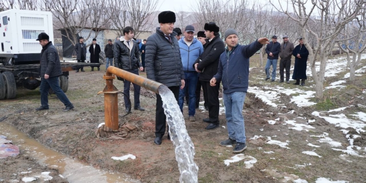 В Пенджикенте введены в эксплуатацию две скважины для питьевой воды