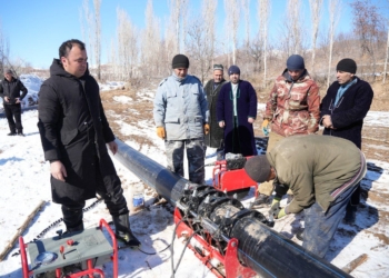 В Пенджикенте прокладывают 14 километров водопровода для питьевой воды и орошения 350 гектаров