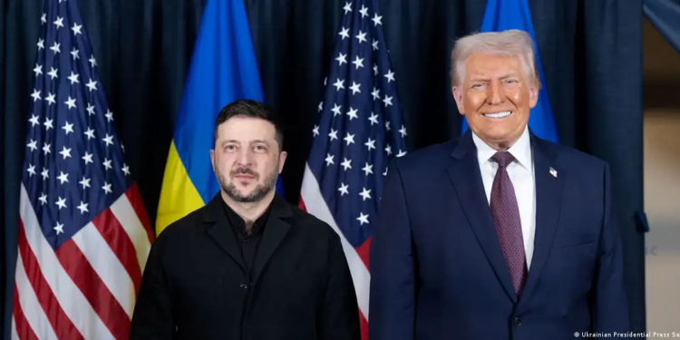 В Давосе прошла встреча Трампа и Зеленского