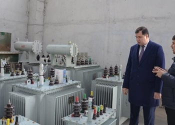 В Гулистоне введено в эксплуатацию предприятие по ремонту трансформаторов