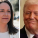Лауреат Нобелевской премии мира из Венесуэлы вручила свою медаль Трампу