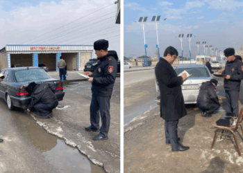 На автодороге Душанбе — Бохтар проведена операция «Чистый воздух»