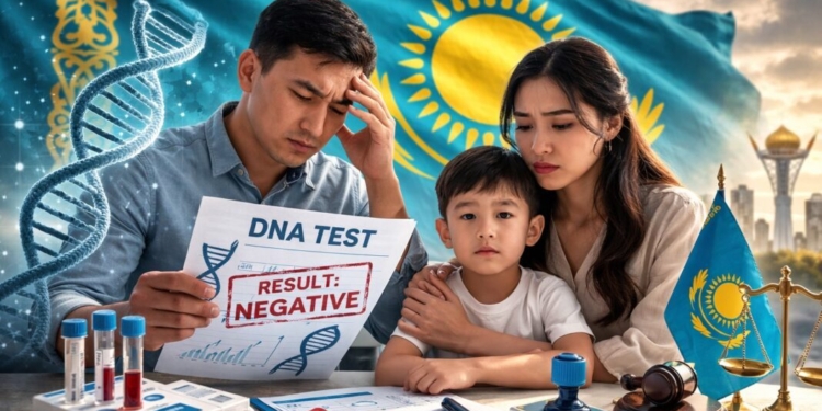 Казахстан в шоке: до 30% мужчин, прошедших ДНК-тест, узнают, что воспитывают не своих детей