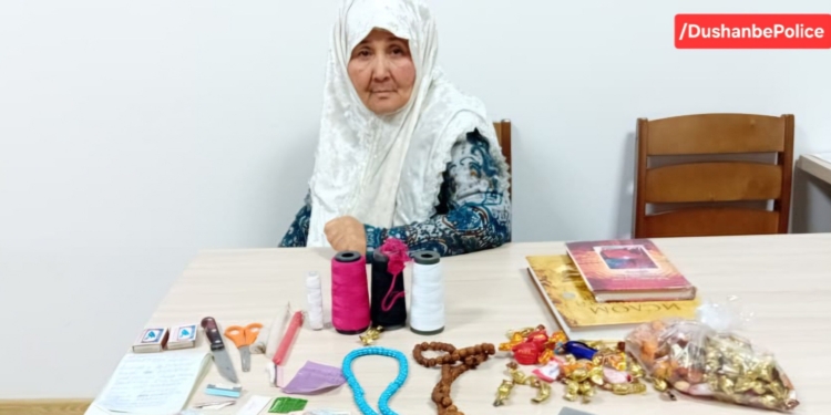 Жительница Гиссара оштрафована на 6 тыс. сомони за гадание в Душанбе