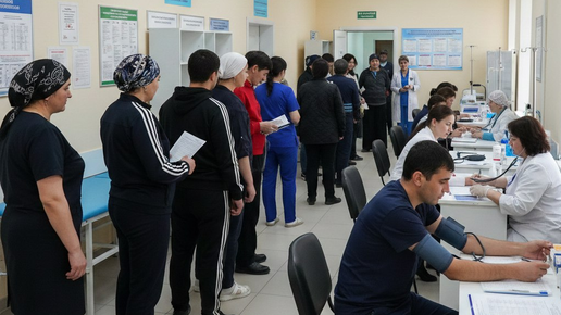 В Госдуму внесли соглашение с Таджикистаном о медосмотре мигрантов