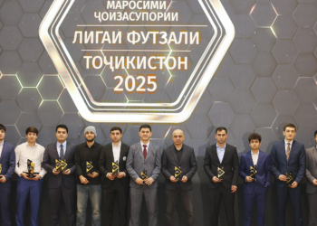 Футзальная лига Таджикистана назвала лучших по итогам сезона-2025