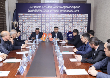 В Душанбе прошла жеребьёвка финальной части Eurol-Кубка ФФТ-2026